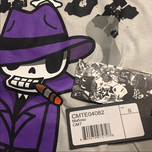 💗SOLD💗 Mafioso Graphic Tshirt by Tokidoki Small NWT Men’s - Picture 4 of 4